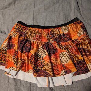 Sparkle athletic running skirt